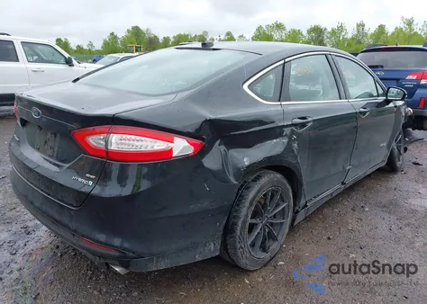 2014 Ford Fusion Hybrid Se from USA, damaged, VIN 3FA6P0LU9ER310990